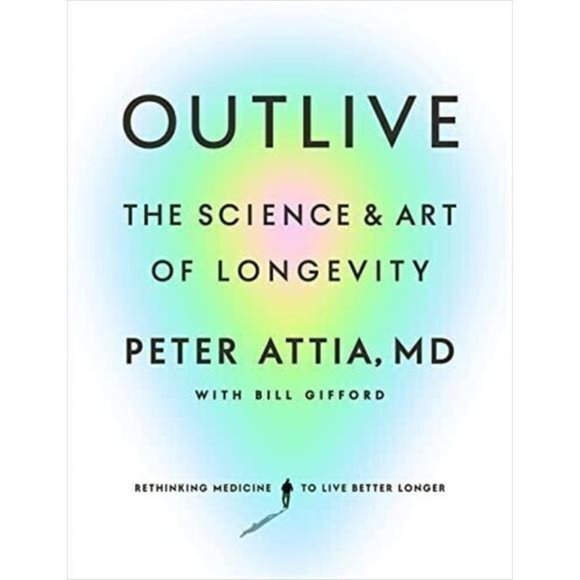 usa stock Outlive (PAPERBACK): The Science and Art‎ of Longevity by Peter Attia - Picture 1 of 8
